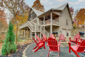 Ellijay Cabin with Hot Tub and Mountain Views